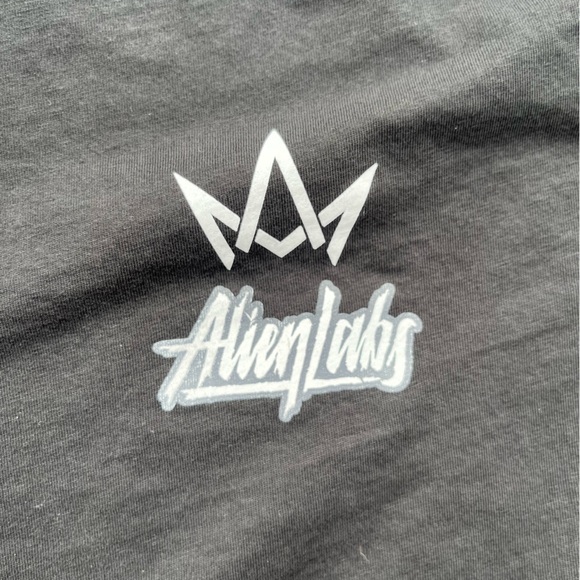 Men's AlienLabs T-Shirt Black Third Eye Combine S Streetwear ET City Skateboard - Picture 3 of 12